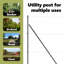 210cm H x 3.2cm W Metal Fencing Kits