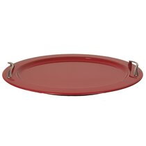 Red Round Serving Tray - Arrow Home Products