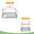 Wood Bed House Bed Frame With Fence-467892351-467892339