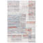 Tapis abstrait ivoire / rouille-1297867203
