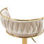 Tabouret de bar pivotant avec dossier Ginko-879315310-882844516