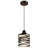 Yadah 1 - Light 6.29" Wide Pendant Light with Cylinder Glass Shade for Kitchen Island-95385543-95385542