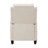 Dazzlyn 29.5" Traditional Textured Fabric Push Back Recliner with Solid Wood Feet, Compact Design & Foam Over Coils-1954103486