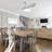 47 Inch Ceiling Fan With 22W LED Light And Remote Control 6 Speeds Reversible DC Motor For Bedroom-2122965094