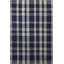 Tapis décoratif moderne à motif géométrique carré bleu et beige-131408014