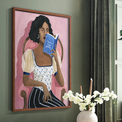 «Sunday Times II», reproduction encadrée - bois massif