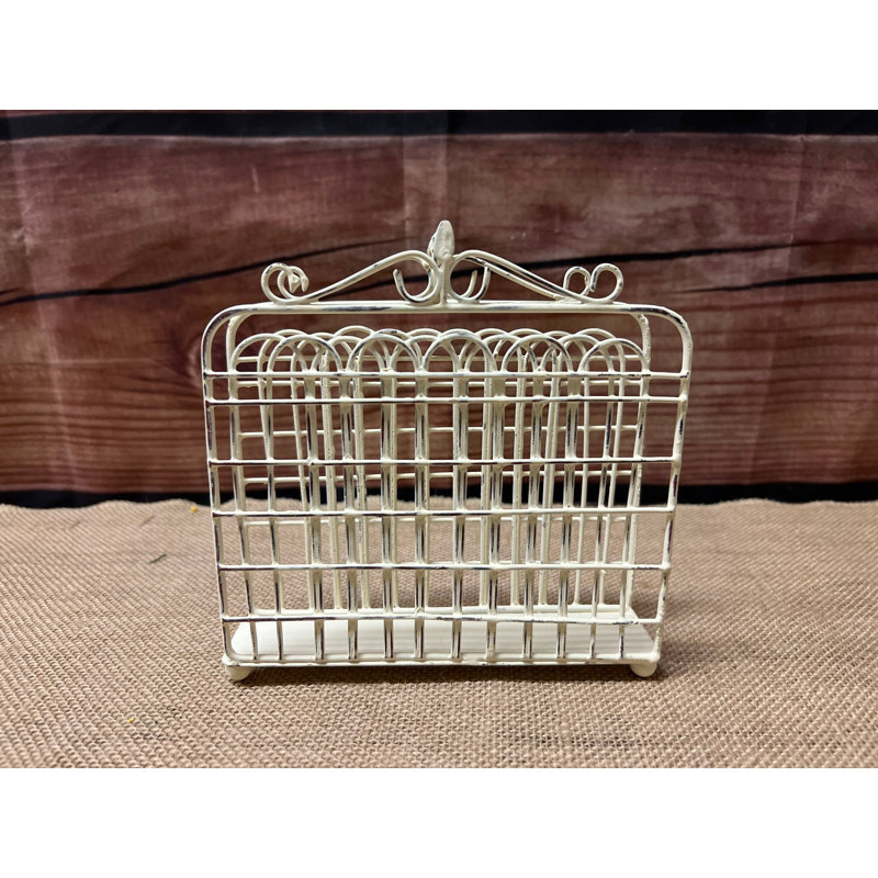 Garden Gate Napkin Holder - Cream