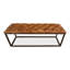 Cologne Leather Dining Bench