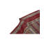 Aryana Wool Striped Area Rug in Red