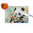 Panda Glass Cutting Board Large