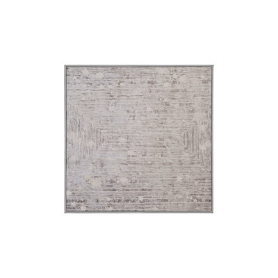 Tapis gris lavable à la machine