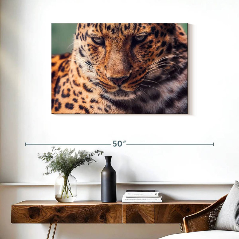 Jaded Leopard, 24" H x 36" W