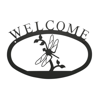 Dragonfly - Welcome Sign  Large
