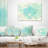 Stain of Imagination - Coussin imprimé abstrait