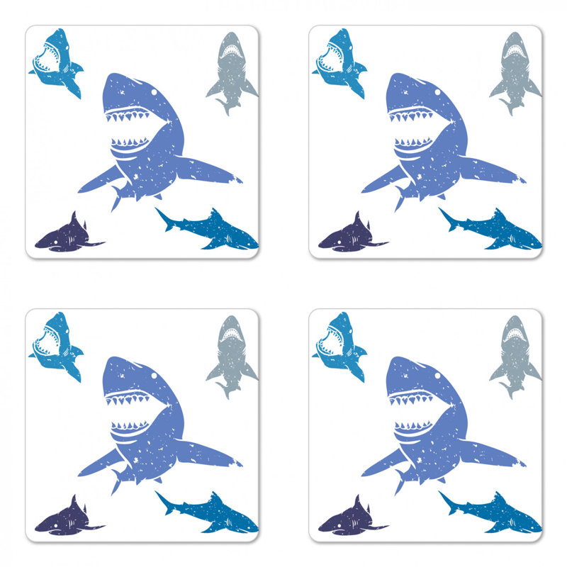 Sous-verre requin
