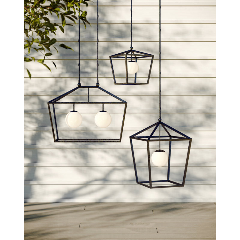 Denison 1 - Light Pendant, 39.75" H x 26" W x 26" D