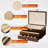 3-layer Silverware Storage Box With Drawer, Wooden Silverware Chest With Handle And Linen Liner For Storing Fine Flatware And Utensils, Walnut