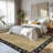 Washable Living Room Rug Floral Bordered Area Rugs Soft Thin Indoor Carpet for Bedroom Modern Throw Aesthetic Mat Non Slip Stain Resistant Carpet for Dining Room Office-125339490