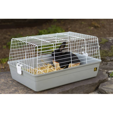 Ciresila Rabbit & Guinea Pig Cage with Hay Feeder, Bottle & Bowl Tucker Murphy Pet Size: 20.5 H x 17.5 W x 29 D