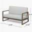 Causeuse et table basse Belge-1650192172