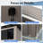 6Ft X 5Ft Outdoor Metal Storage Case - Galvanized Iron Build, Panels, Transparent Plate, Sliding Door With Lock, Simple Build Shed Unit Closet Construction, Easy Assembly-123403662-123403654