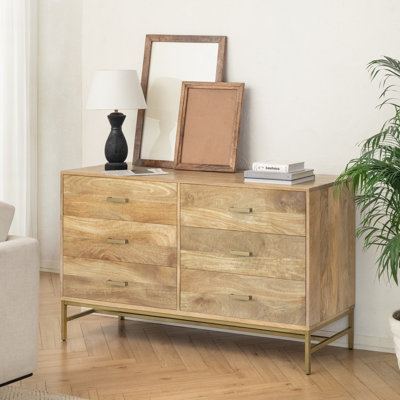 Commode 6 tiroirs Belleville Ivywood