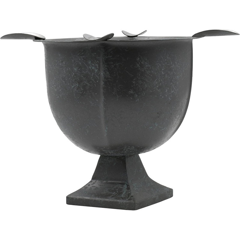 Stinky Cigar Pressed Ashtray, 4 Stirrups, Gray