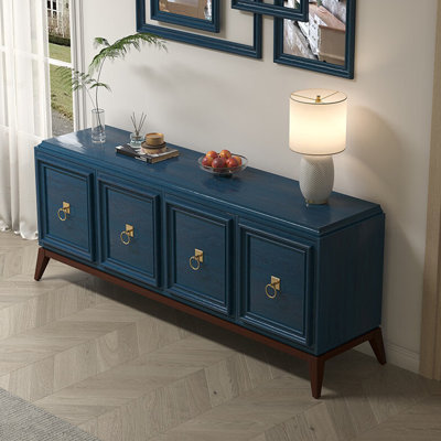 Retro simple and light luxury sideboard