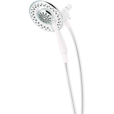 4-Setting In2ition Two-In-One Hand Shower In White/Chrome