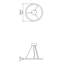 1 - Light LED Chandelier-68924902-69150236