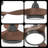 52" Ulanda Blade LED Propeller Ceiling Fan with Remote Control-2131780873