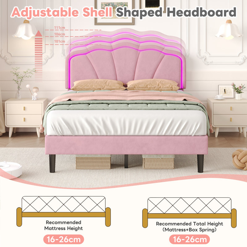 Standard, Double (4'6), Pink
