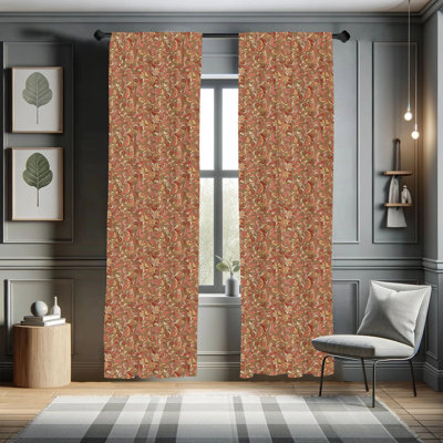 Semi-Sheer Rod Pocket Curtain Panels