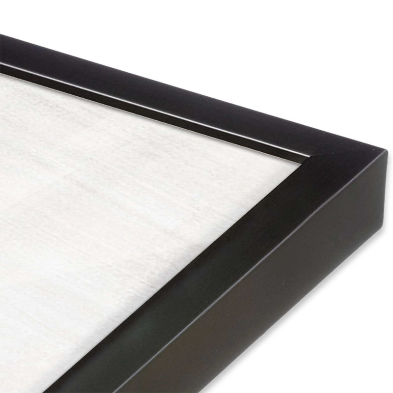 Subtle Earthlines II, 13.75" H x 13.75" W, Open Corner Framed, Weathered Zinc
