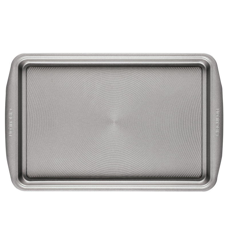 Circulon Bakeware Nonstick Cookie Pan / Cookie Sheet, 15" H x 10" W, Chocolate