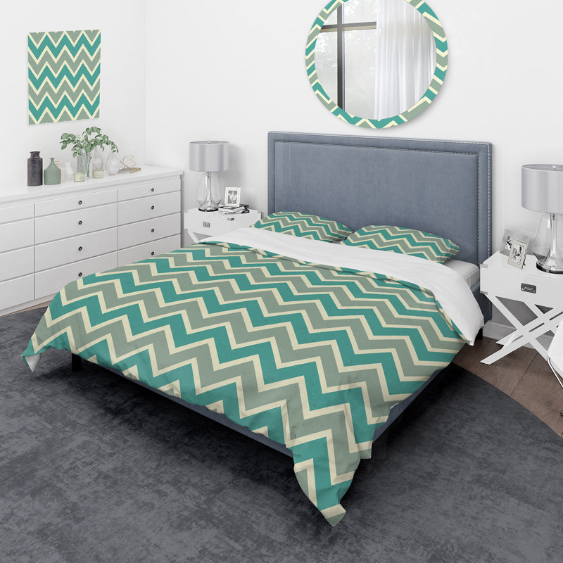 Ensemble de housse de couette en microfibre Quinshawn, Housse de couette très grand + 2 très grandes ta