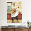 « happy chef i » par daphné brissonnet,, reproduction d’art sur toile-74249822-74249820-74249821
