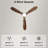 Bhradain 59.8'' Ceiling Fan with LED Lights