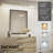LED Linear Vanity Fixture – Adjustable Light Temperature (3000K/5000K/6000K), 90-Degree Rotatable Front Panel, Energy-Efficient Modern Design – Ideal for Bathrooms & Vanities - Irmgard 