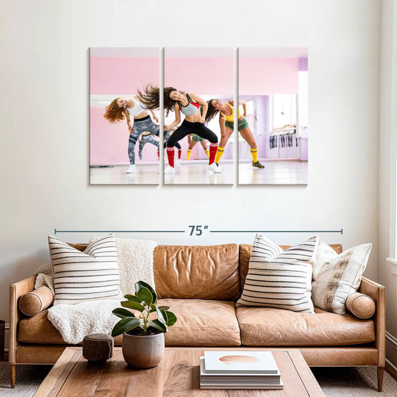 Enn Dance Class, 36" H x 57" W