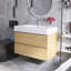 Meuble-lavabo mural simple 36 po avec plateau en résine blanche 36 po-1494094255