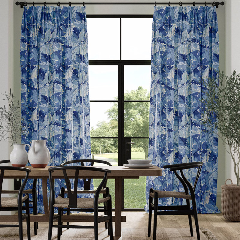 Acanthus Fabric, Woad