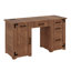 Table d'écriture, prises de courant, tiroirs multiples et armoire de rangement Vintage Farmhouse-130183494