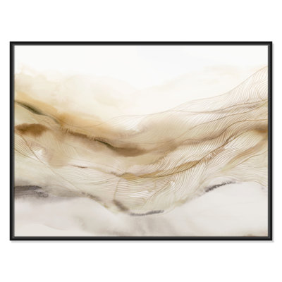 «Line Haze I», reproduction de paysage par Isabelle Z