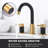Widespread 2-handle Bathroom Faucet with Drain Assembly-117204186