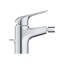 Single Lever Bidet Mixer With Pop-Up Waste Set,Adjustable Hot Limit, Lead Free, Water Saving System,Silver