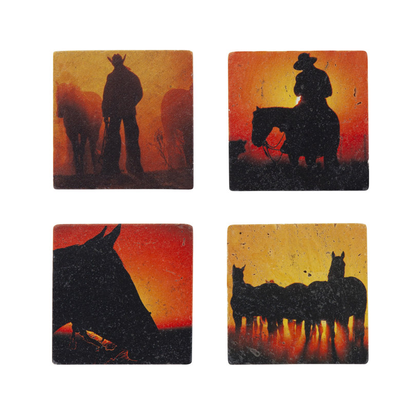 Stoneware Square 1 Piece Coaster