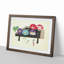 Morning Glories by Shibata Zeshin - Picture Frame Painting Print-55582017-55582019