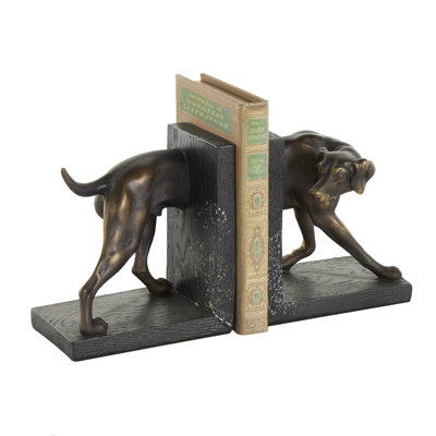 Marble Non-Skid Bookends