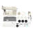Modern Industrial Iron Sewing Machine Head With High Column Design Foot Lift Adjustable